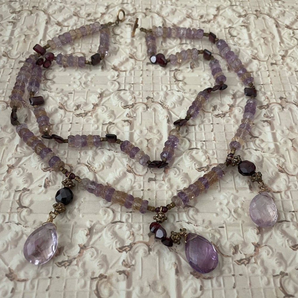 Stone necklace